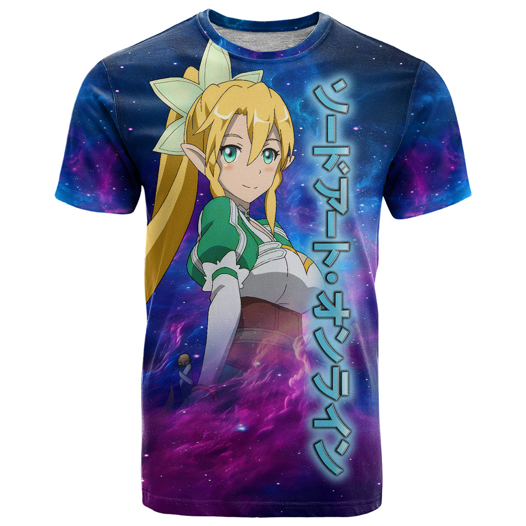 Leafa T Shirt Sword Art Galaxy Style