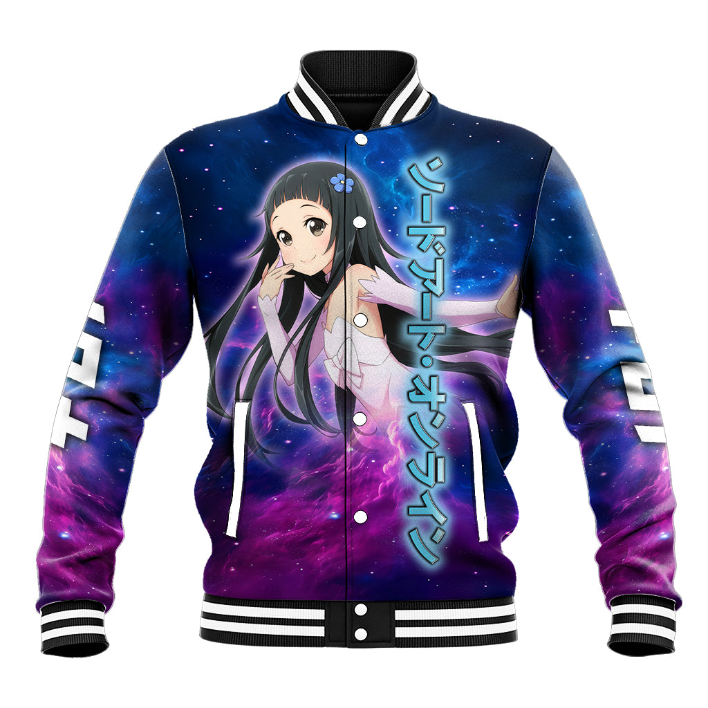 Yui Baseball Jacket Sword Art Galaxy Style