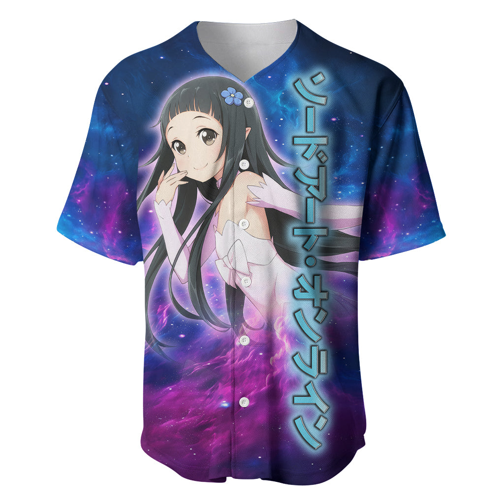 Yui Baseball Jersey Sword Art Galaxy Style