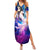 Yui Summer Maxi Dress Sword Art Galaxy Style