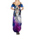 Yui Summer Maxi Dress Sword Art Galaxy Style