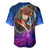 Klein Baseball Jersey Sword Art Galaxy Style