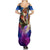 Klein Summer Maxi Dress Sword Art Galaxy Style