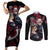 Tengen Uzui Couples Matching Short Sleeve Bodycon Dress and Long Sleeve Button Shirt Demon Slayer