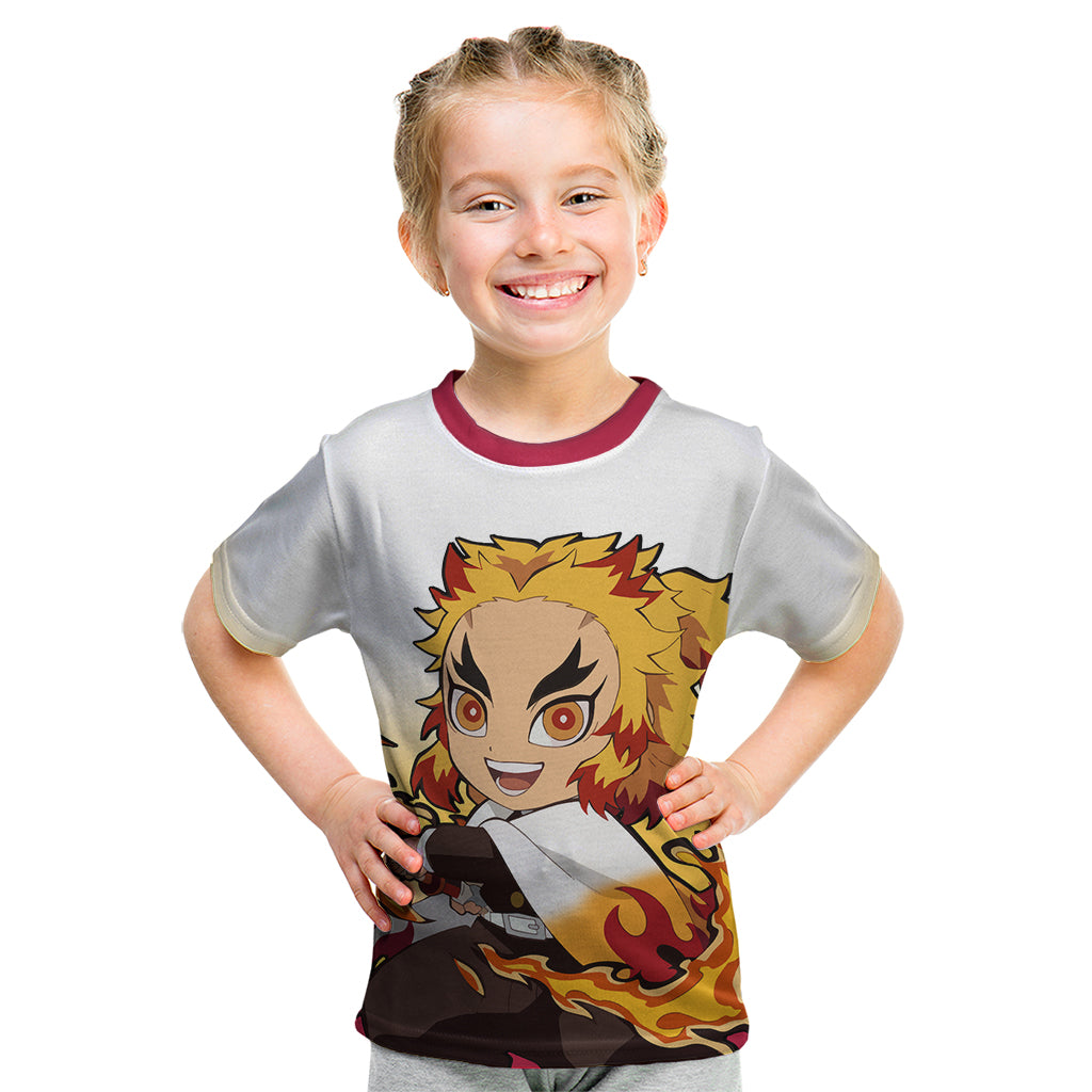 Rengoku Kid T Shirt Demon Slayer Funny Style