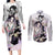 Shinobu Kocho Demon Slayer Couples Matching Long Sleeve Bodycon Dress and Long Sleeve Button Shirt Anime Style