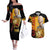 Saitama Couples Matching Off The Shoulder Long Sleeve Dress and Hawaiian Shirt Funny and Cool One Punch Man Anime