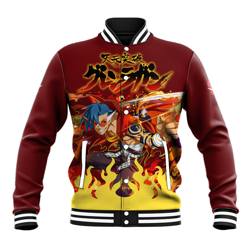 Kamina Baseball Jacket Tengen Toppa Gurren Lagann