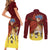 Kamina Couples Matching Short Sleeve Bodycon Dress and Long Sleeve Button Shirt Tengen Toppa Gurren Lagann