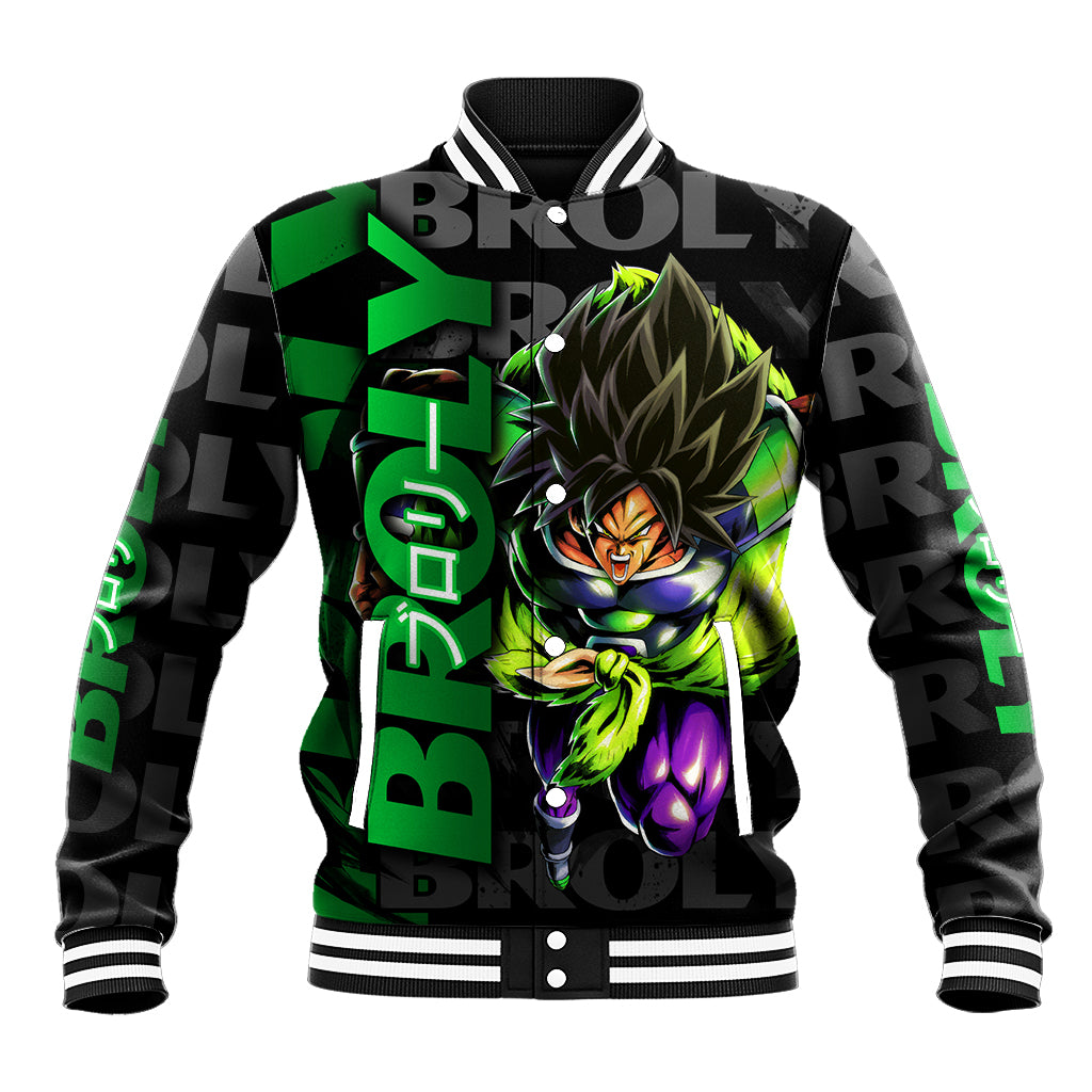 Broly - Dragon Ball Baseball Jacket Anime Mix Pattern Style