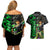 Broly - Dragon Ball Couples Matching Off Shoulder Short Dress and Hawaiian Shirt Anime Mix Pattern Style