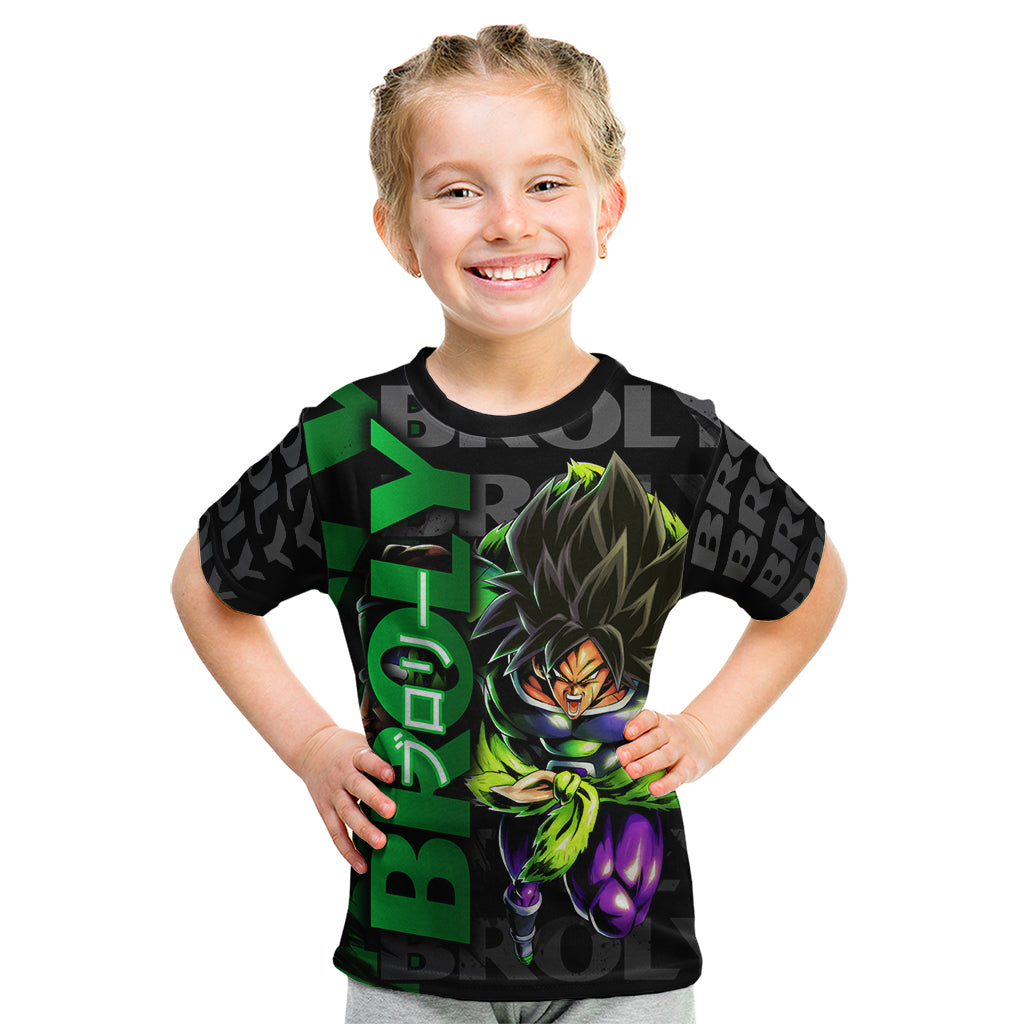 Broly - Dragon Ball Kid T Shirt Anime Mix Pattern Style