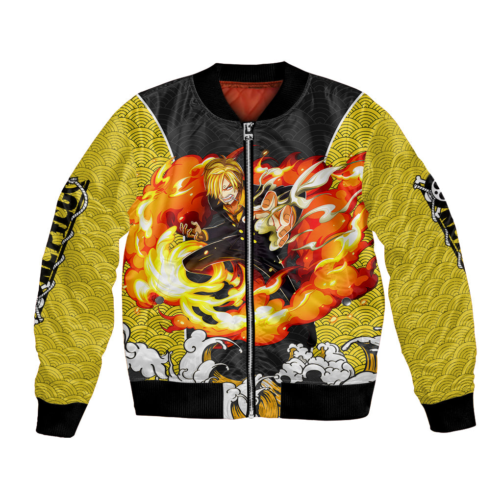 Vinsmoke Sanji - One Piece Bomber Jacket Anime Mix Japan Pattern Style