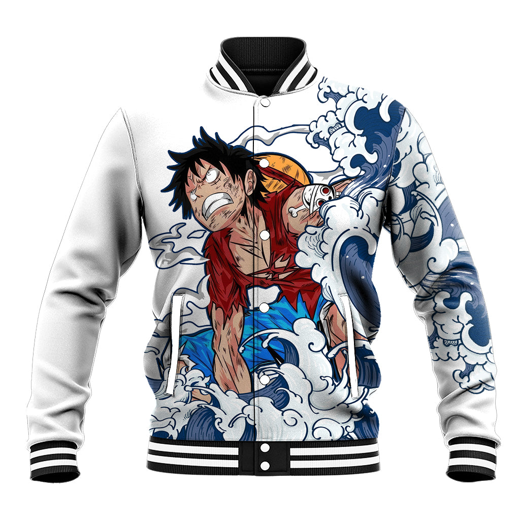 Luffy - One Piece Baseball Jacket Anime Mix Japan Pattern Style