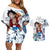 Luffy - One Piece Couples Matching Off Shoulder Short Dress and Hawaiian Shirt Anime Mix Japan Pattern Style