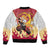 Rengoku Kyoujurou-Demon Slayer Bomber Jacket Anime Mix Japan Pattern Style