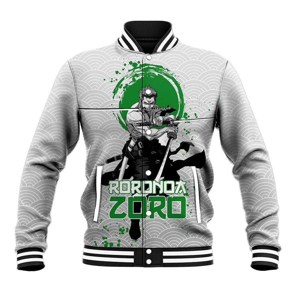 Roronoa Zoro - One Piece Baseball Jacket Anime Mix Japan Pattern Style