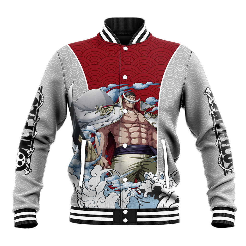 Edward Newgate - One Piece Baseball Jacket Anime Mix Japan Pattern Style