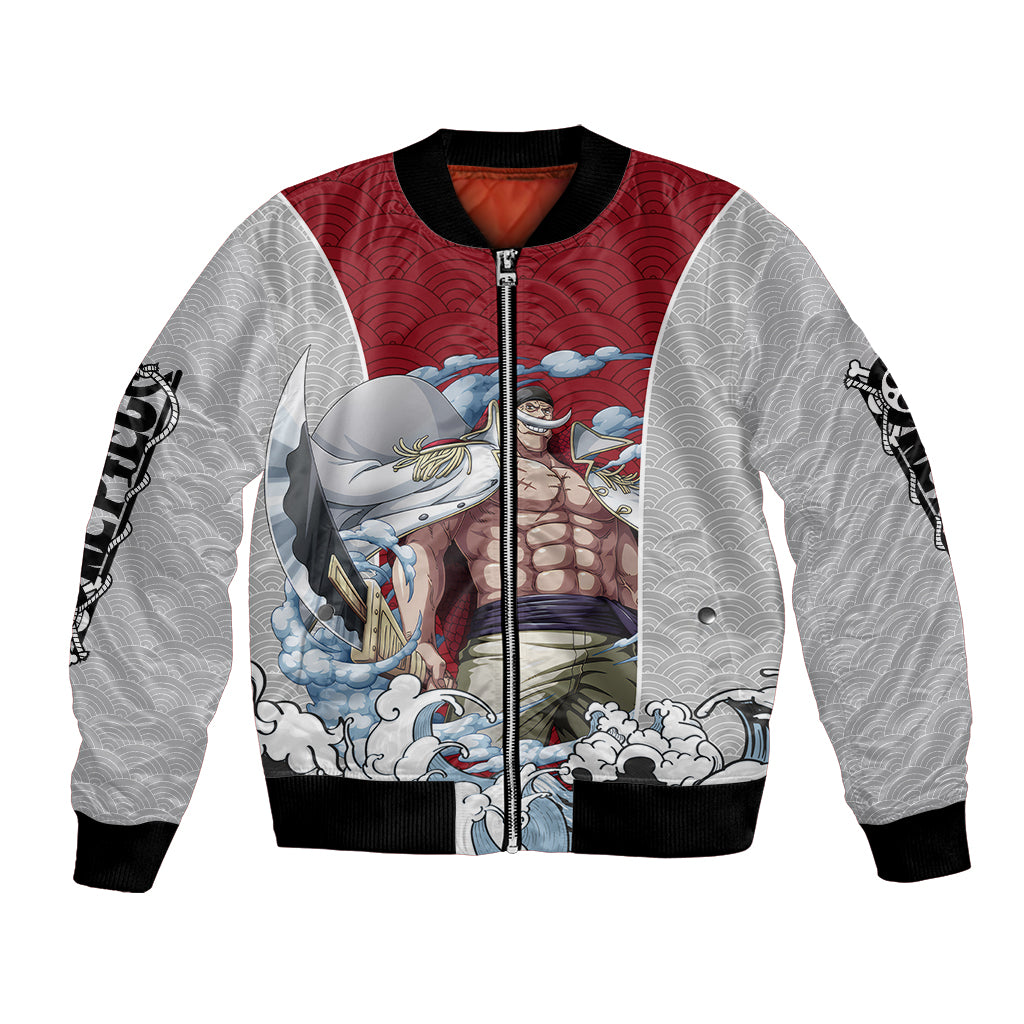 Edward Newgate - One Piece Bomber Jacket Anime Mix Japan Pattern Style