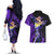 Josuke Higashikata - JoJo's Bizarre Adventure Couples Matching Off The Shoulder Long Sleeve Dress and Hawaiian Shirt Anime Style