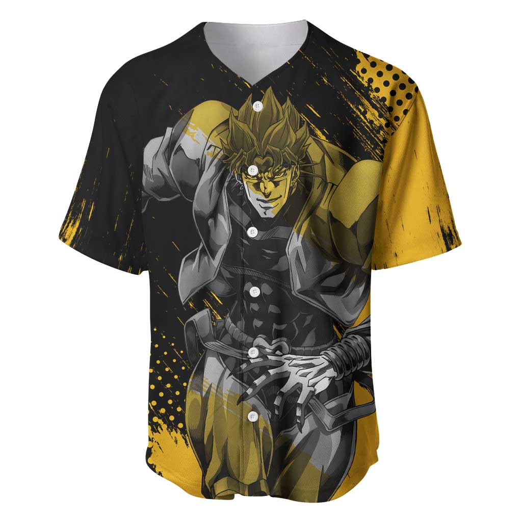 Dio Brando - JoJo's Bizarre Adventure Baseball Jersey Anime Mix Manga Style