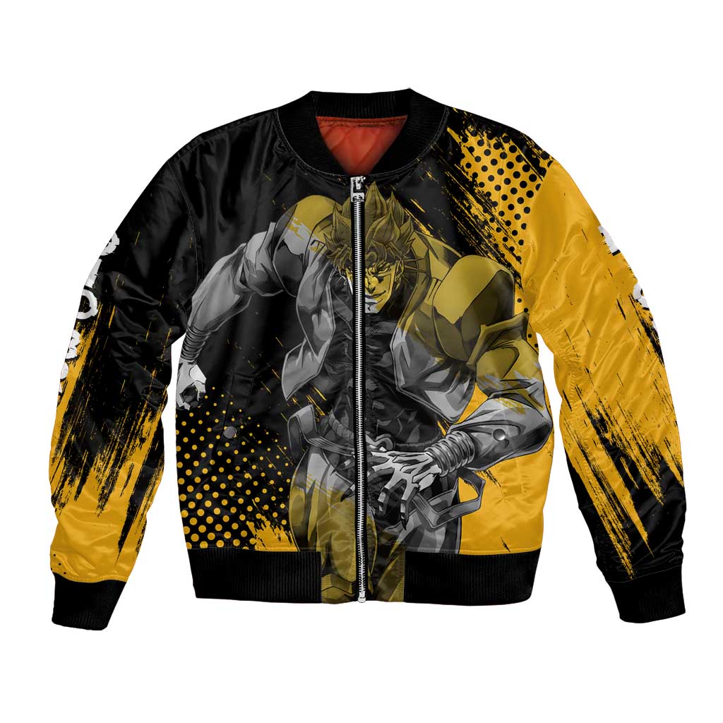 Dio Brando - JoJo's Bizarre Adventure Bomber Jacket Anime Mix Manga Style