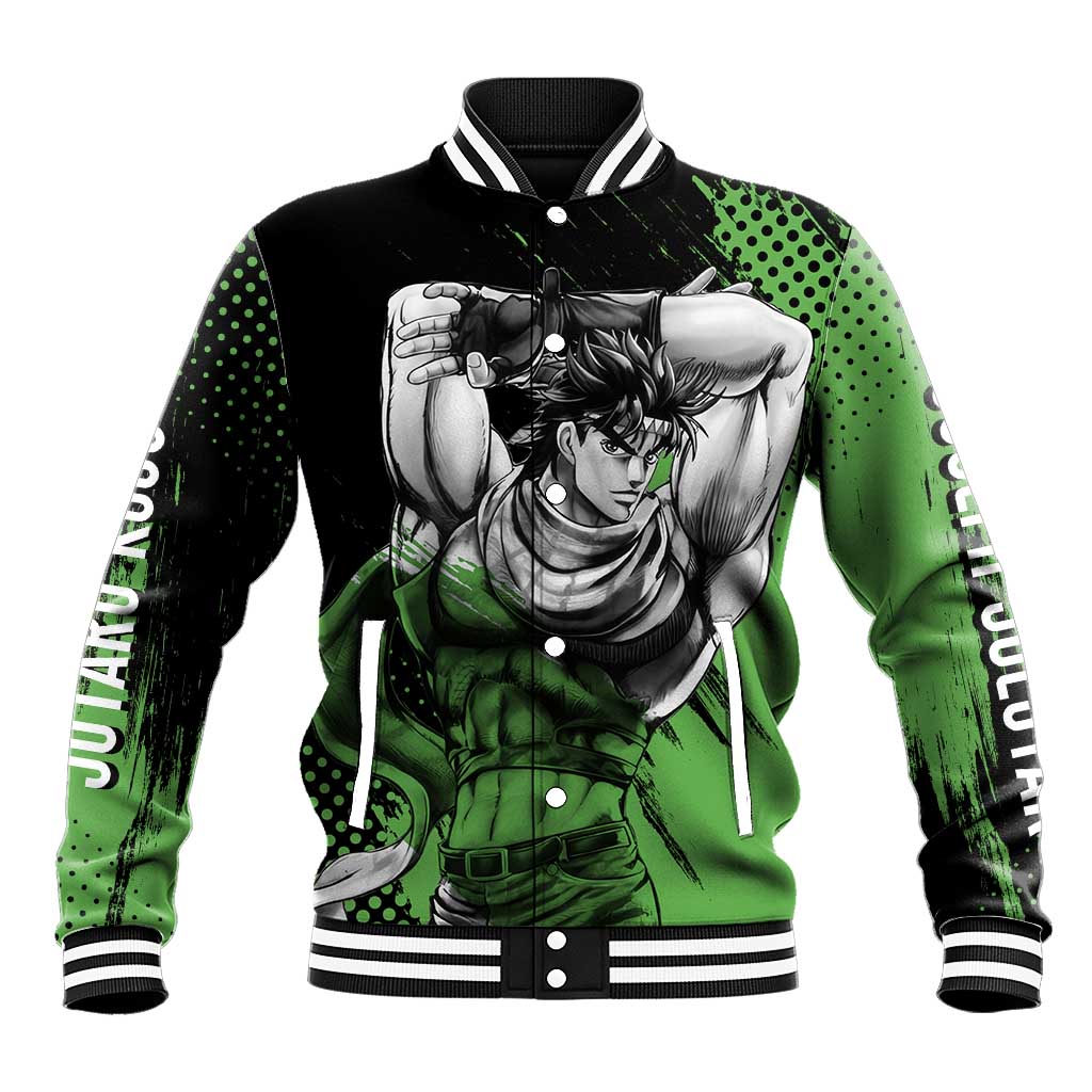 Joseph Joestar - JoJo's Bizarre Adventure Baseball Jacket Anime Style