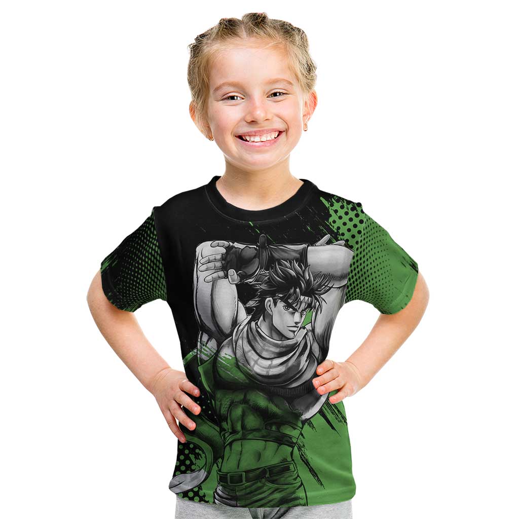 Joseph Joestar - JoJo's Bizarre Adventure Kid T Shirt Anime Style