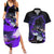 Sung Jin Woo - - Solo Leveling Couples Matching Summer Maxi Dress and Hawaiian Shirt Anime Style