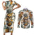 pineapple-skull-couples-matching-short-sleeve-bodycon-dress-and-long-sleeve-button-shirts-summer-paradise