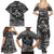 black-and-white-metallica-skull-family-matching-summer-maxi-dress-and-hawaiian-shirt