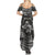 black-and-white-metallica-skull-family-matching-summer-maxi-dress-and-hawaiian-shirt