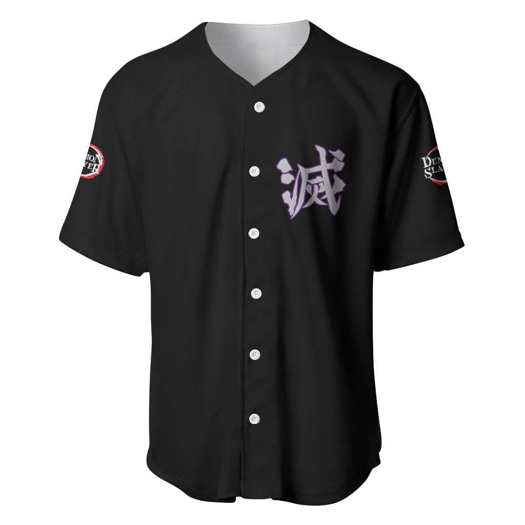 Uzui Tengen Demon Slayer Baseball Jersey Anime Style