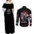 Uzui Tengen Demon Slayer Couples Matching Off Shoulder Maxi Dress and Long Sleeve Button Shirt Anime Style