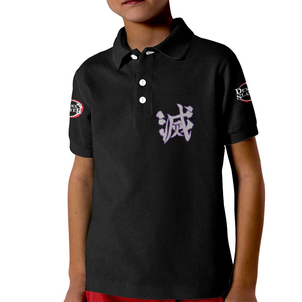 Uzui Tengen Demon Slayer Kid Polo Shirt Anime Style