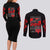 Guts Berserk Couples Matching Long Sleeve Bodycon Dress and Long Sleeve Button Shirt Anime Style