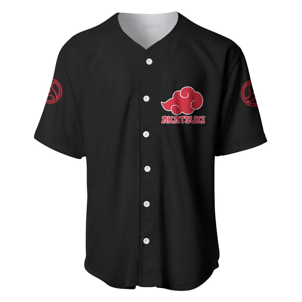 Uchiha Itachi Naruto Shippuden Baseball Jersey Anime Style