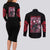 Uchiha Itachi Naruto Shippuden Couples Matching Long Sleeve Bodycon Dress and Long Sleeve Button Shirt Anime Style