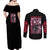 Uchiha Itachi Naruto Shippuden Couples Matching Off Shoulder Maxi Dress and Long Sleeve Button Shirt Anime Style