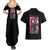 Uchiha Itachi Naruto Shippuden Couples Matching Summer Maxi Dress and Hawaiian Shirt Anime Style