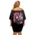 Uchiha Itachi Naruto Shippuden Off Shoulder Short Dress Anime Style