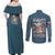 Tony Tony Chopper V2 One Piece Couples Matching Off Shoulder Maxi Dress and Long Sleeve Button Shirt Anime Style