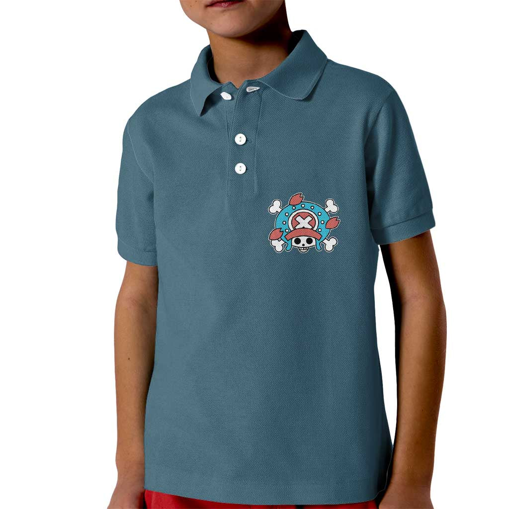 Tony Tony Chopper V2 One Piece Kid Polo Shirt Anime Style