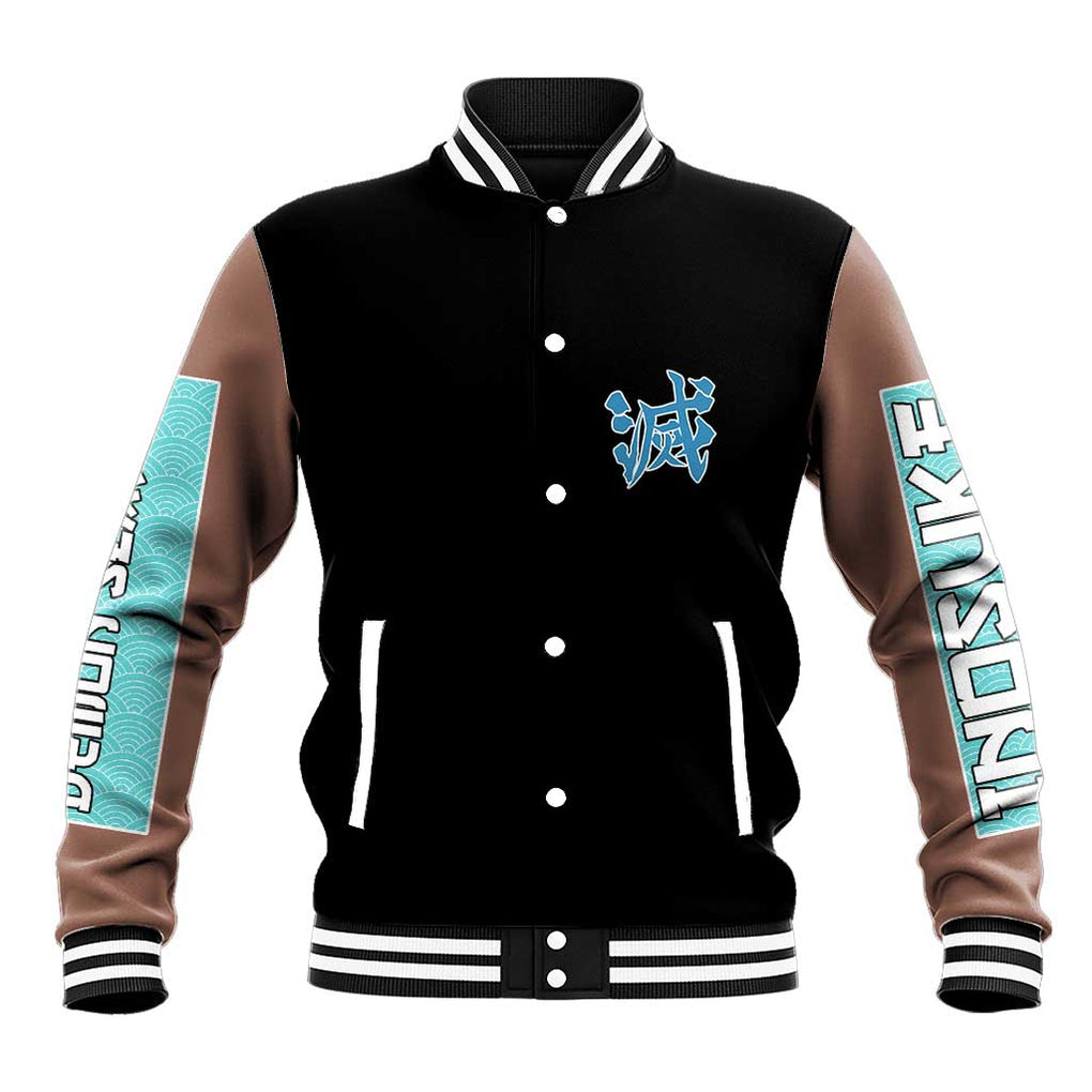 Hashibira Inosuke Demon Slayer Baseball Jacket Anime Style