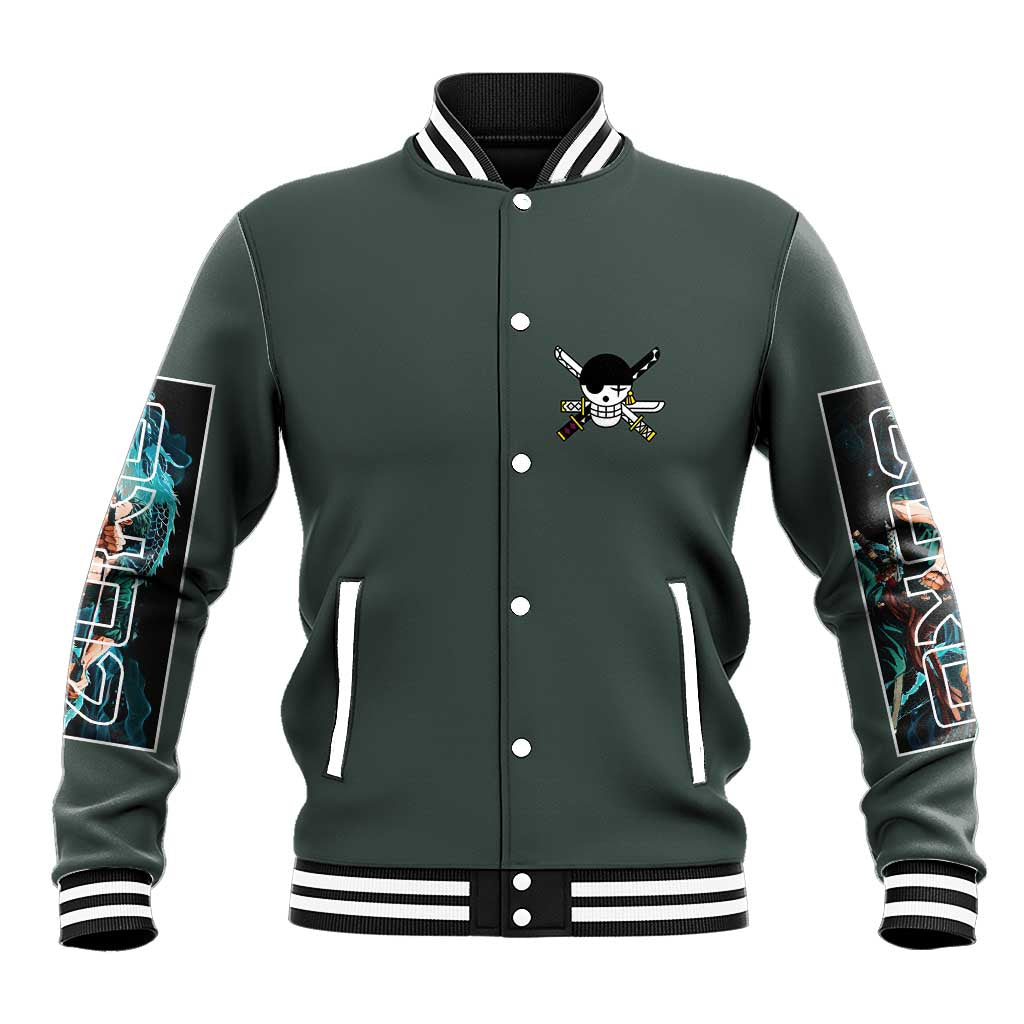 Roronoa Zoro V2 One Piece Baseball Jacket Anime Style