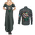 Roronoa Zoro V2 One Piece Couples Matching Summer Maxi Dress and Long Sleeve Button Shirt Anime Style