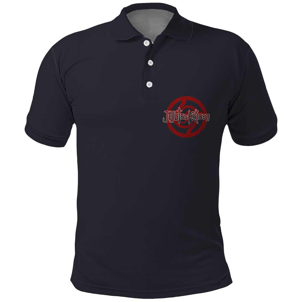 Fushiguro Megumi Jujutsu Kaisen Polo Shirt Anime Style