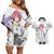 Gowther - Nanatsu no Tazai Couples Matching Off Shoulder Short Dress and Hawaiian Shirt Anime Mix Manga Style