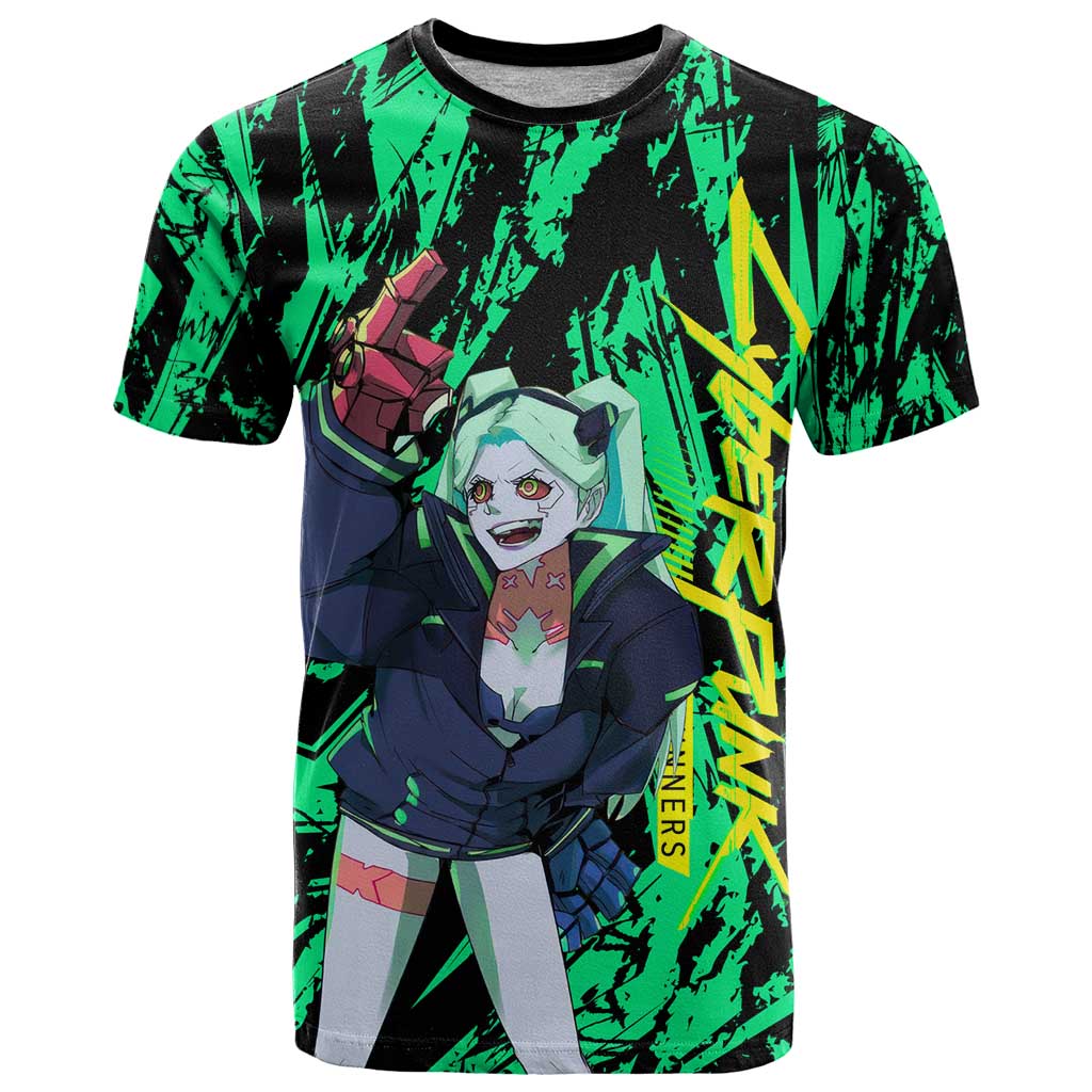 Rebecca Cyberpunk T Shirt Anime Style