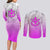 Vegeta - Dragonball Couples Matching Long Sleeve Bodycon Dress and Long Sleeve Button Shirt Anime Mix Manga Style